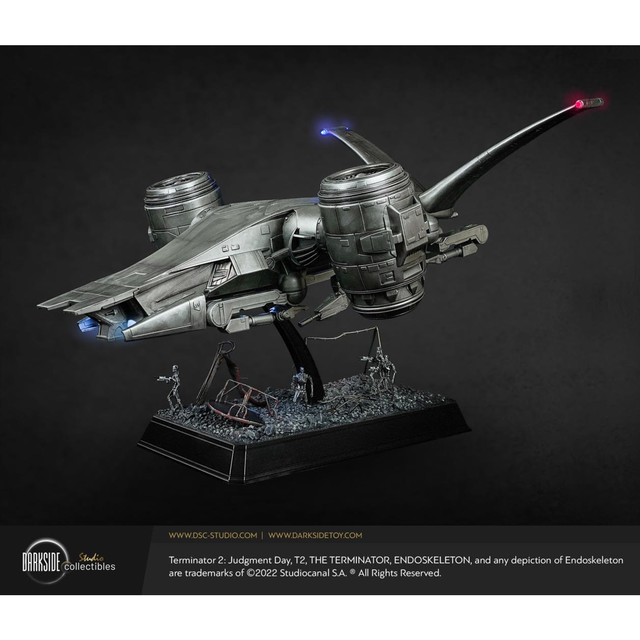 Aerial Hunter Killer Terminator 2 Judgment Day 30th Anniversary Maquette by DarkSide Collectibles Studio