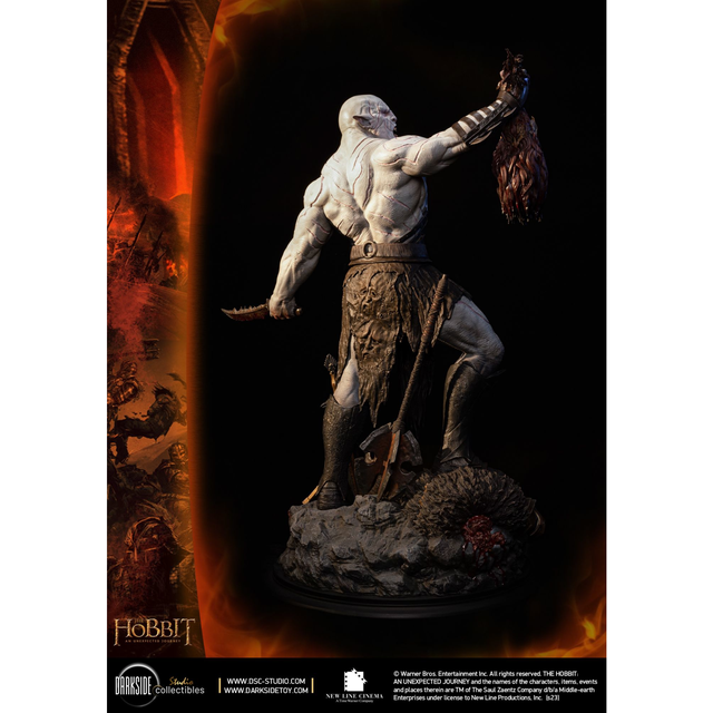 Azog The Defiler John Howe Signature Edition Masters Series 1/3 by DarkSide Collectibles Studio
