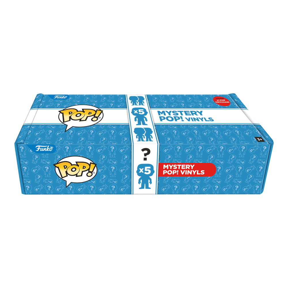 Funko Mystery Box - 5 Pop Vinyl & Keychain Afbeelding 1