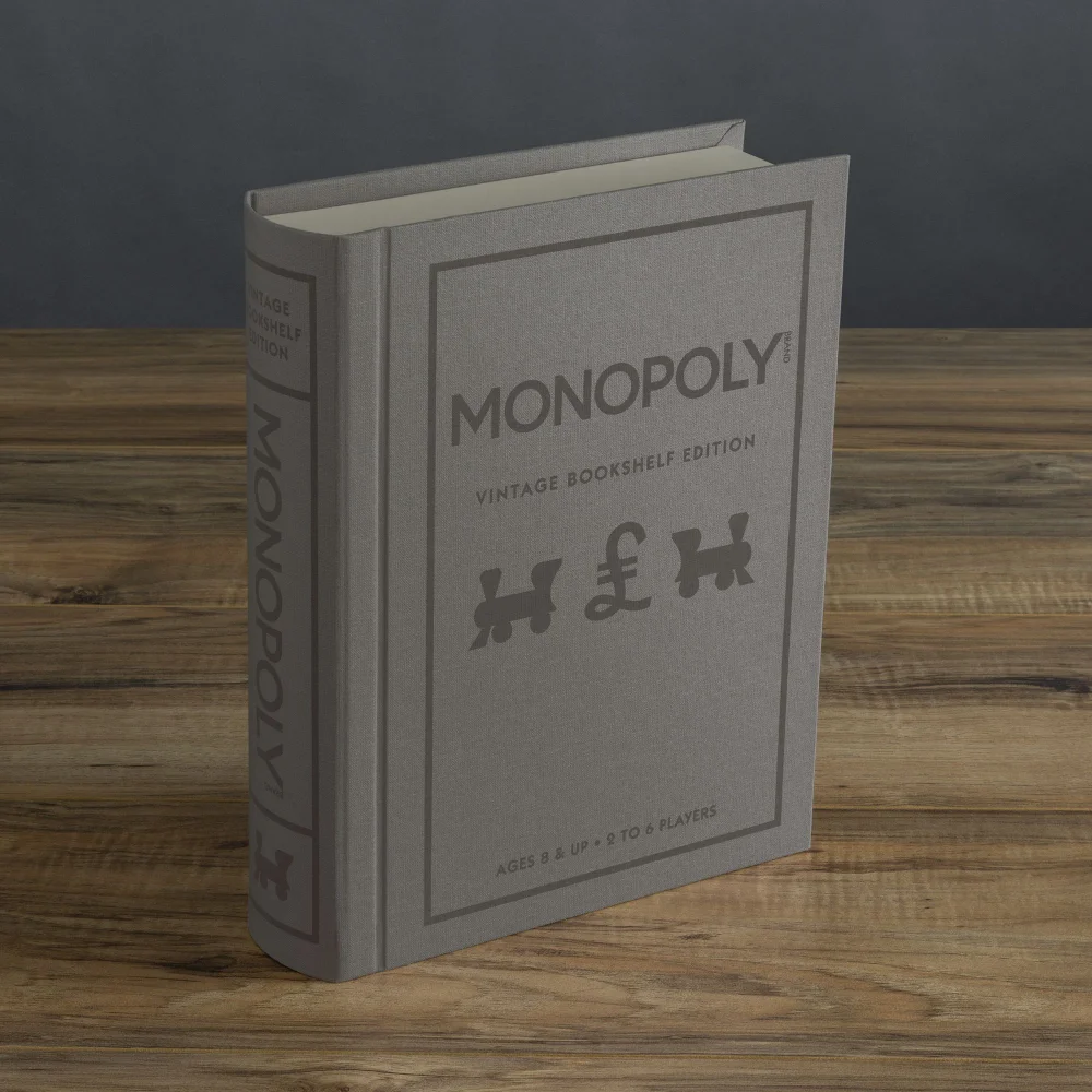 Monopoly Vintage Bookshelf UK Edition Afbeelding 1