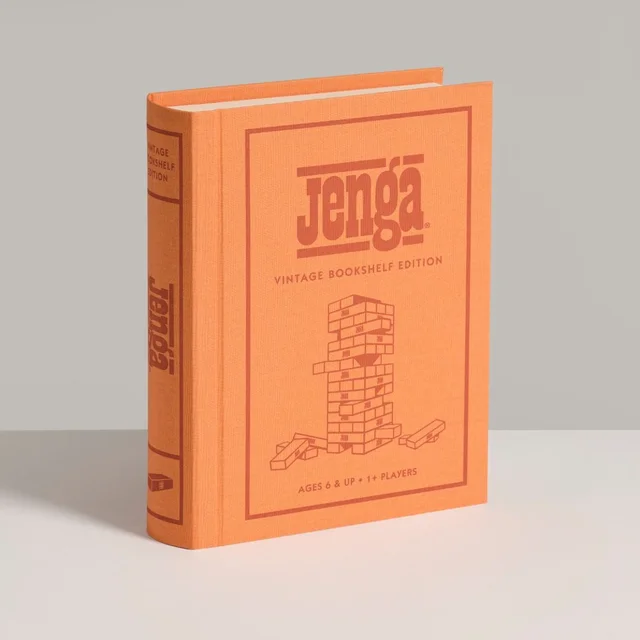 Jenga Vintage Bookshelf Edition