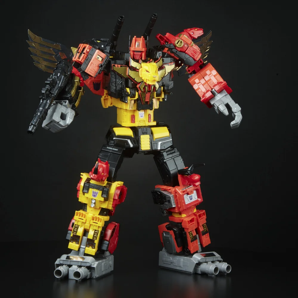 Hasbro Transformers Power of the Primes Titan Class Predaking Combiner Action Figure Set Afbeelding 1