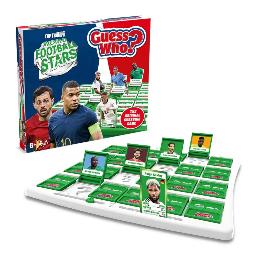 World Football Stars Guess Who Board Game Afbeelding 1