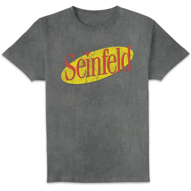 Seinfeld Unisex T-Shirt - Black Acid Wash
