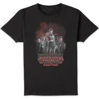 Stranger Things Lineup Unisex T-Shirt - Black - undefined undefined