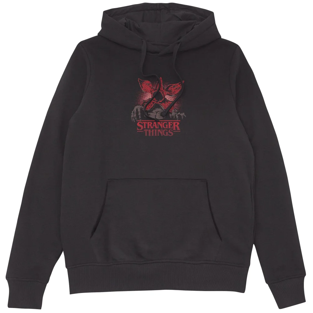 Stranger Things 16 Bit Demogorgon Hoodie - Black - S Afbeelding 1