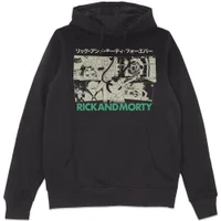 Rick and Morty Intergalactic Buds! Hoodie - Black - undefined undefined