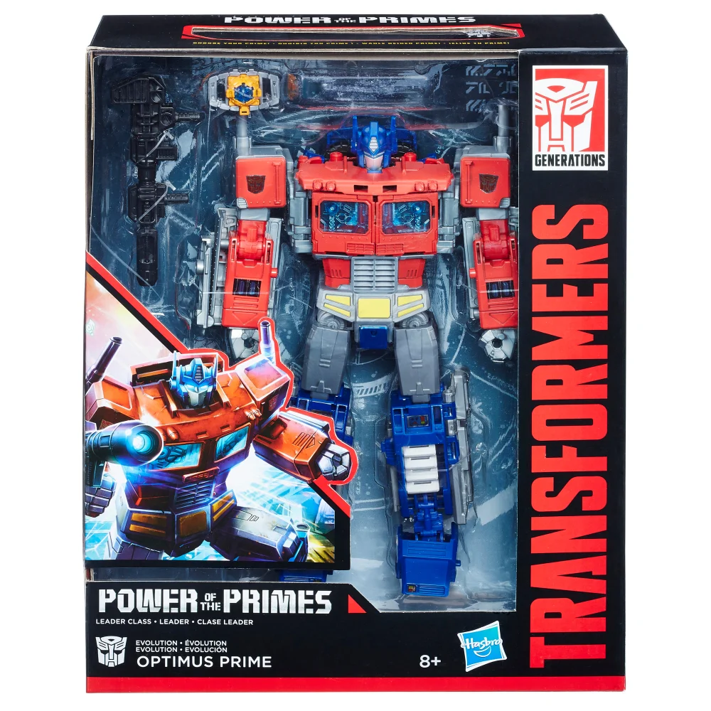 Transformers Toys Generations Power of the Primes Evolution Optimus Prime Action Figure Afbeelding 1