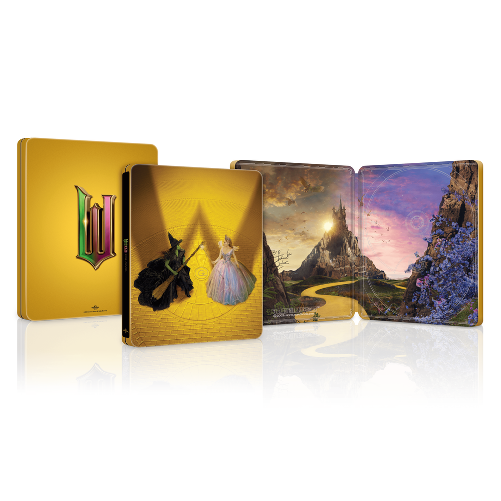 Wicked: For Good 4K Ultra HD SteelBook Version 2 Afbeelding 1