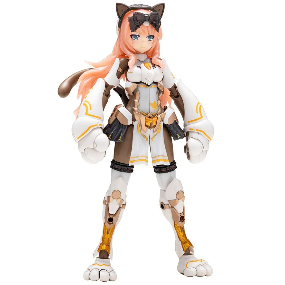 Kotobukiya Frame Arms Girl Durga I Cat Armor Ver. Plastic Model Kit - Frame Arms Series Afbeelding 1
