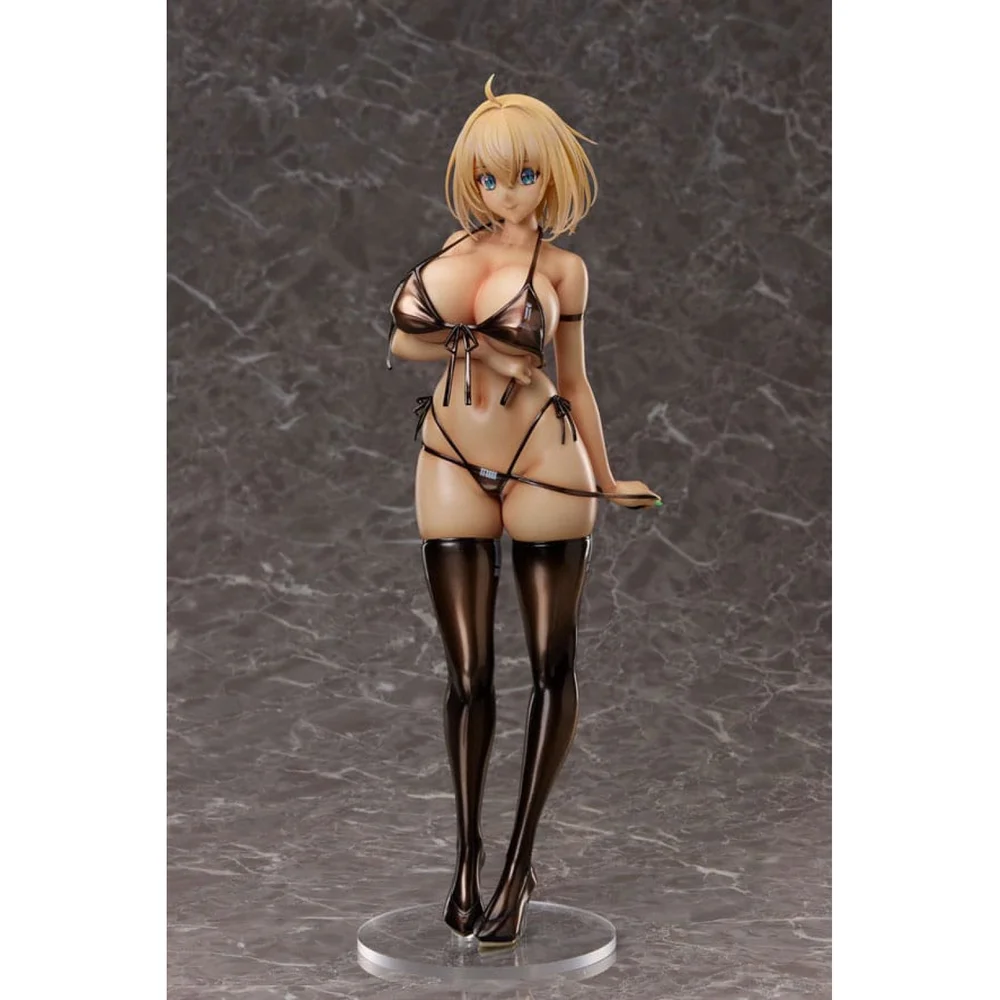 FREEing Sophia F. Shirring 10-Inch PVC Statue - Black Bikini Ver. - Bunny Suit Planning Manga & Anime Afbeelding 1