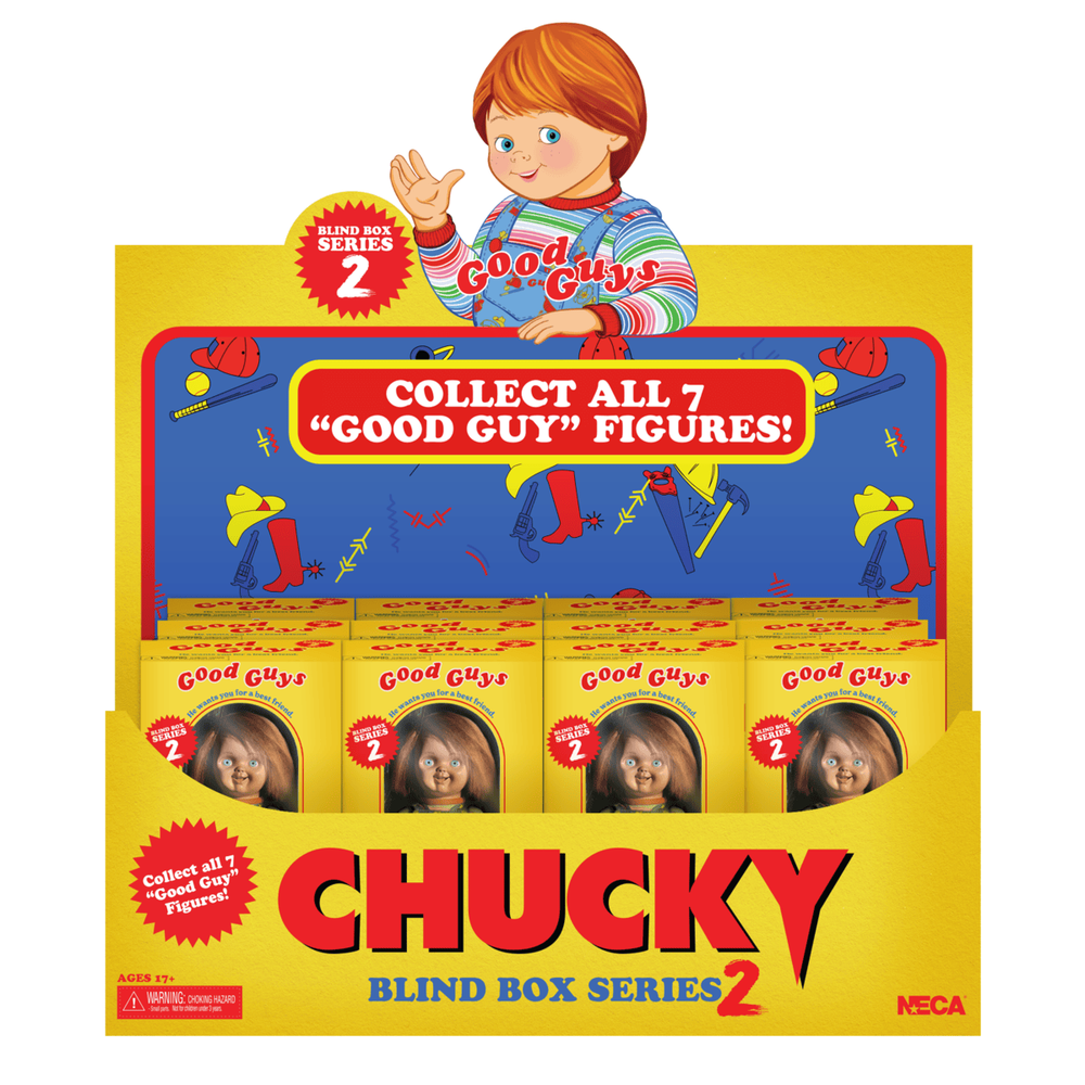 NECA - Child's Play 2 / Chucky (TV Series) - 7” Scale Action Figure - Series 2 "Good Guy" - BLIND BOX Afbeelding 1