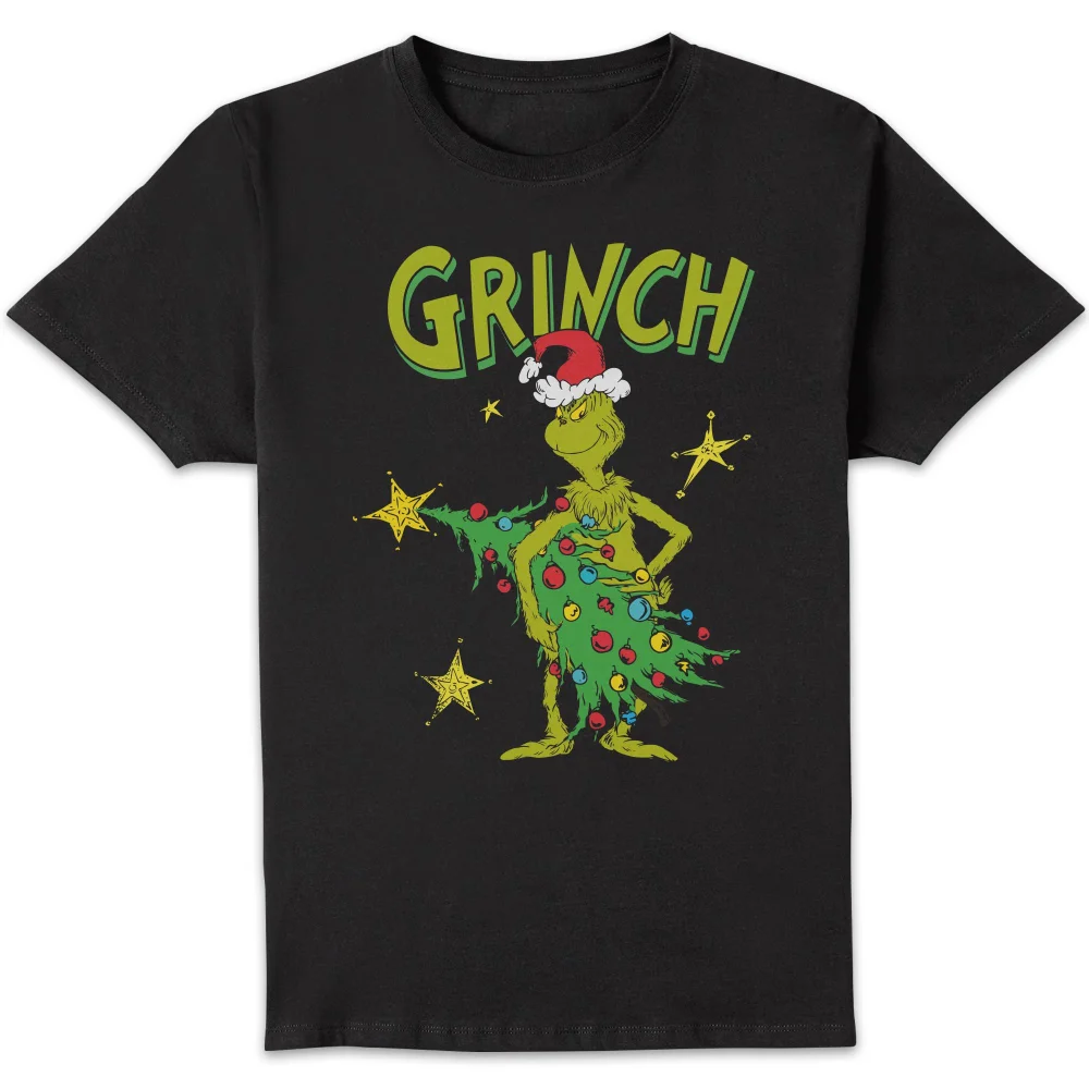 The Grinch Stole Christmas Unisex T-Shirt - Black - 3XL Afbeelding 1