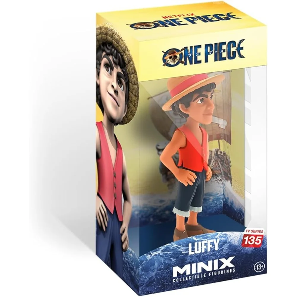 MINIX ONE PIECE LUFFY 12CM Afbeelding 1