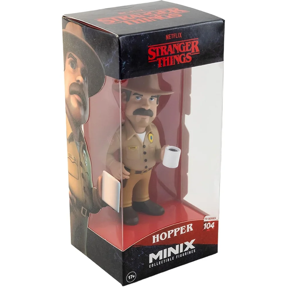MINIX STRANGER THINGS HOPPER 12CM Afbeelding 1
