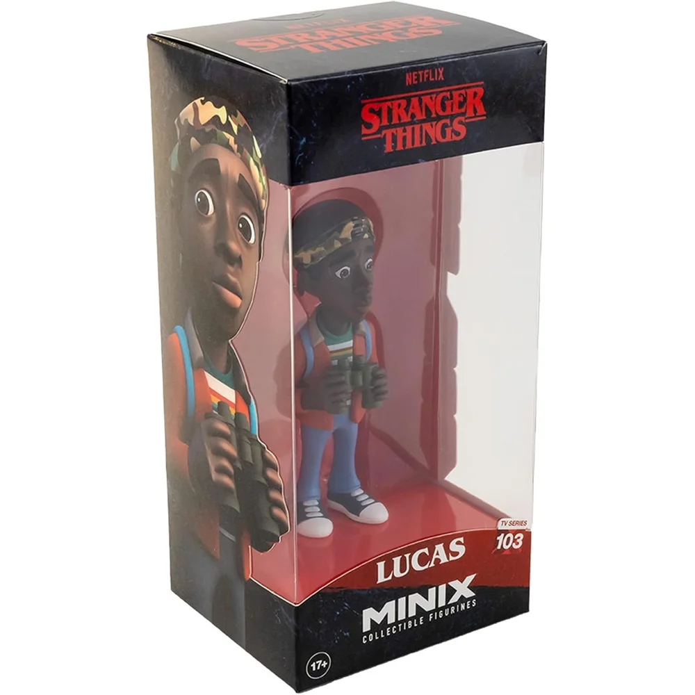 MINIX STRANGER THINGS LUCAS 12CM Afbeelding 1