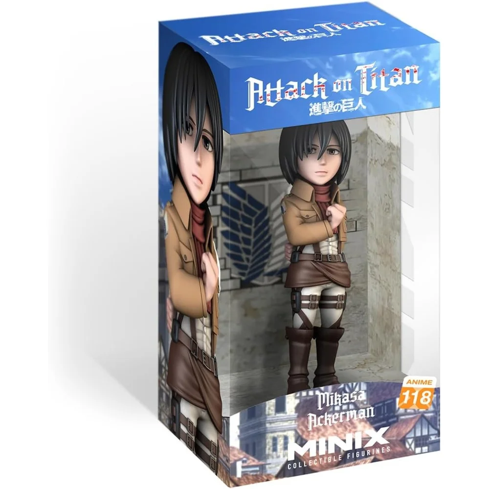 MINIX ATTACK ON TITAN MIKASA 12CM Afbeelding 1