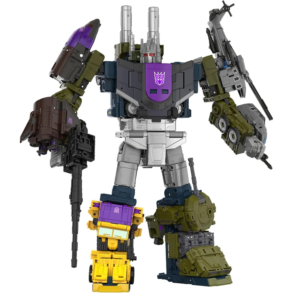 Hasbro Transformers Age of the Primes Combaticon Onslaught, Commander Class 17-cm Converting Action Figure Afbeelding 1