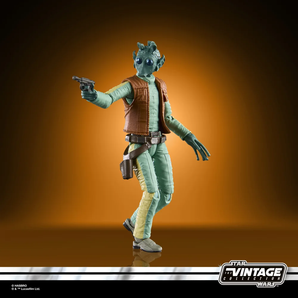 Star Wars The Vintage Collection Greedo Premium Action Figure (3.75”) Afbeelding 1