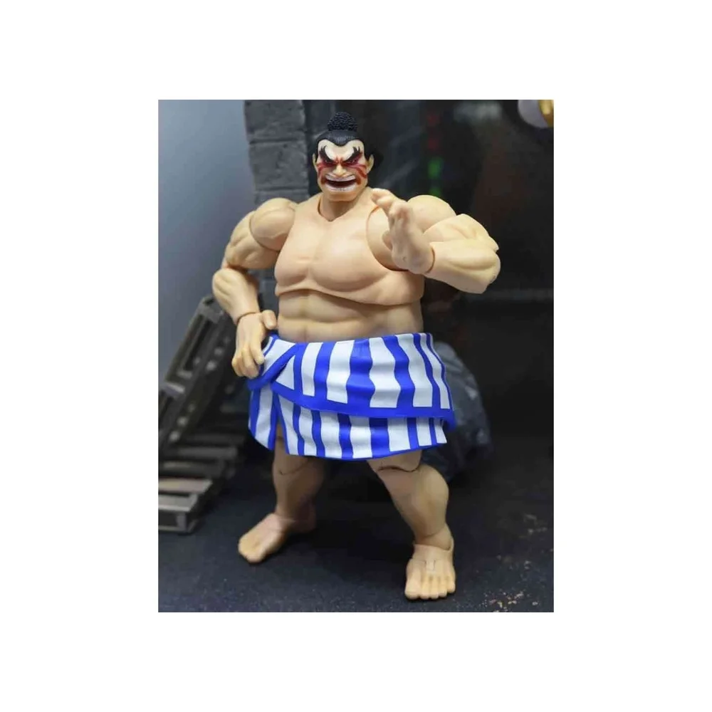 E.HONDA STREET FIGHTER 6 INCH DELUXE COLLECTOR FIGURE Afbeelding 1