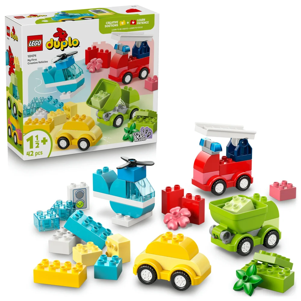 LEGO DUPLO Creative Vehicles Educational Toddler Toy 10474 Afbeelding 1