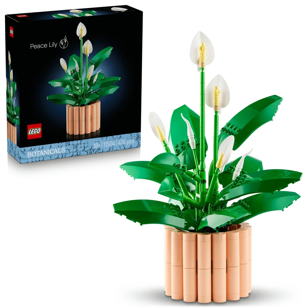 LEGO Botanicals Peace Lily Artificial Plant Building Set 11504 Afbeelding 1