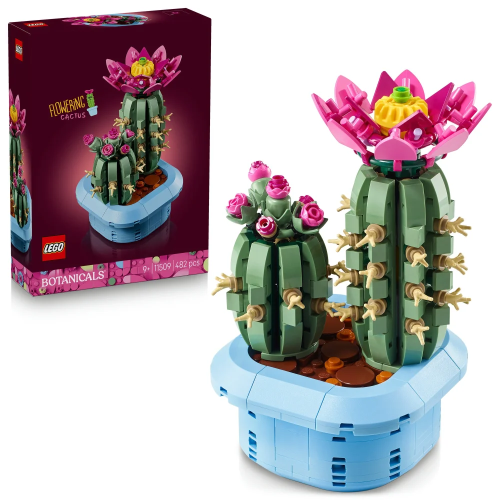 LEGO Botanicals Flowering Cactus Artificial Plants 11509 Afbeelding 1