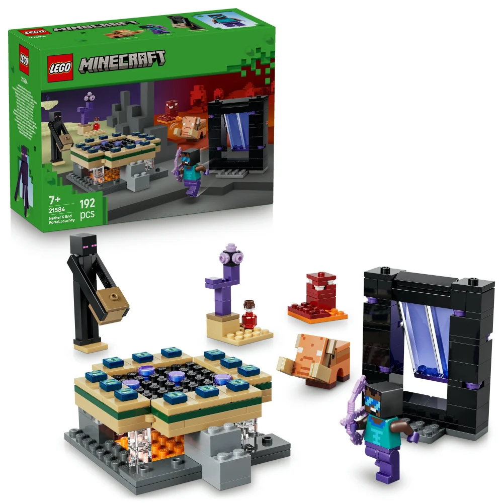 LEGO Minecraft Nether & End Portal Journey Toy 21584 Afbeelding 1