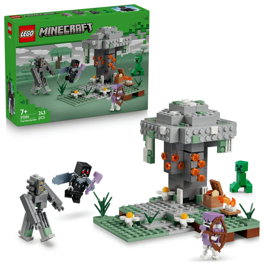 LEGO Minecraft The Pale Garden Building Toy for kids 21586 Afbeelding 1