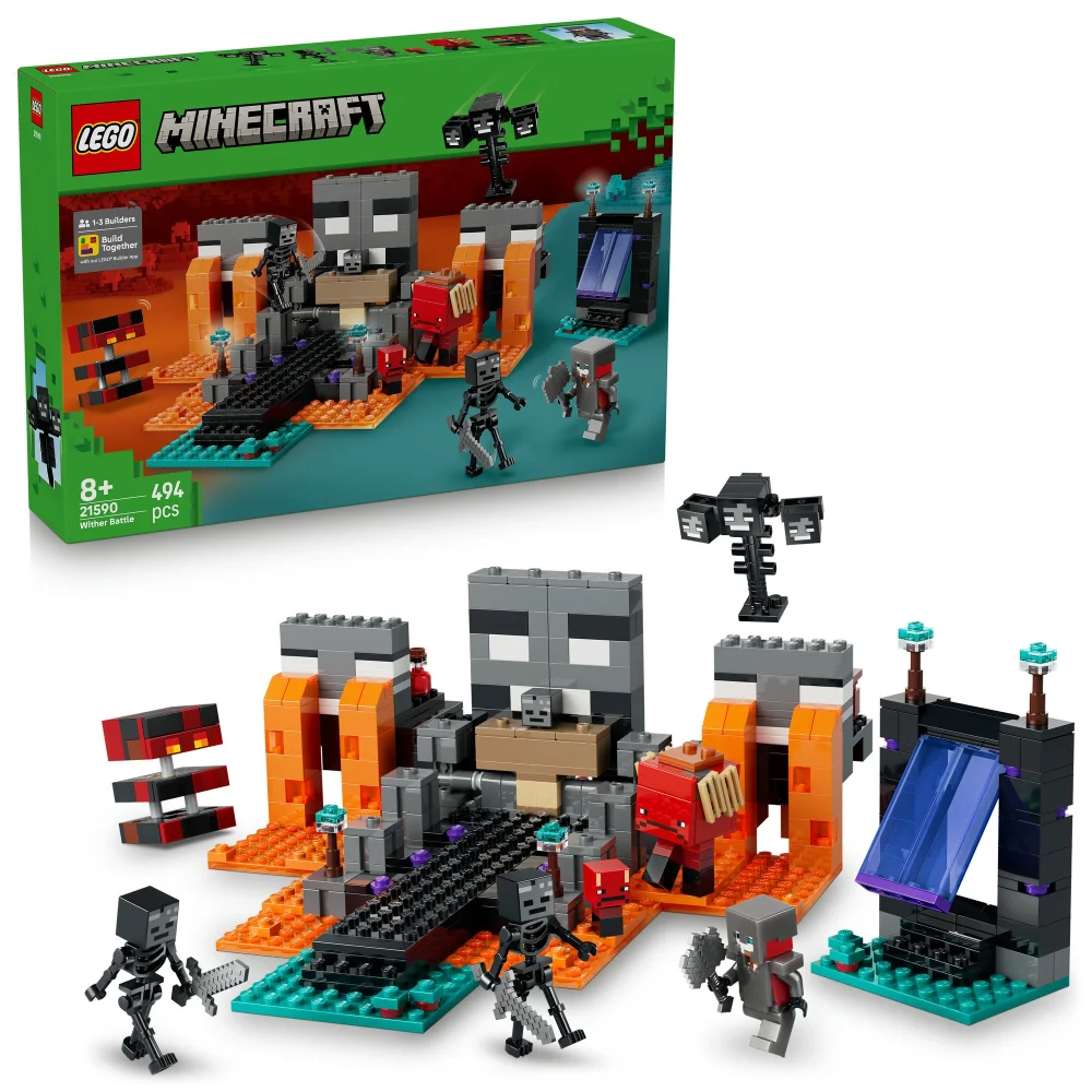 LEGO Minecraft Wither Battle Toy with Figures 21590 Afbeelding 1