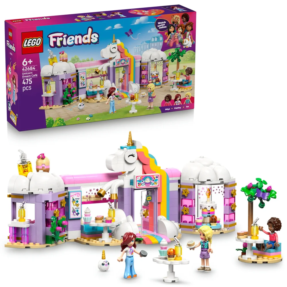 LEGO Friends Unicorn Dream Café Toy with 3 Mini Dolls 42684 Afbeelding 1
