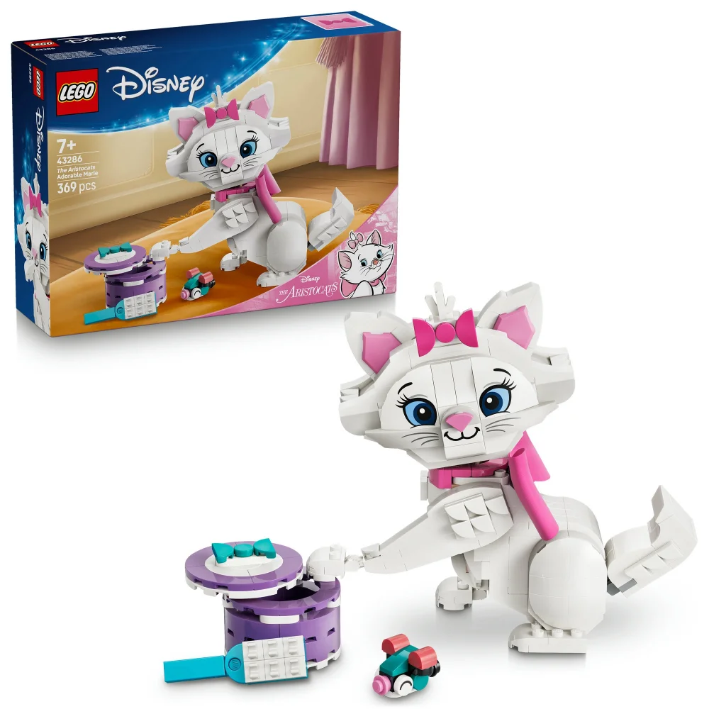 LEGO | Disney The Aristocats Adorable Marie Cat Figure 43286 Afbeelding 1