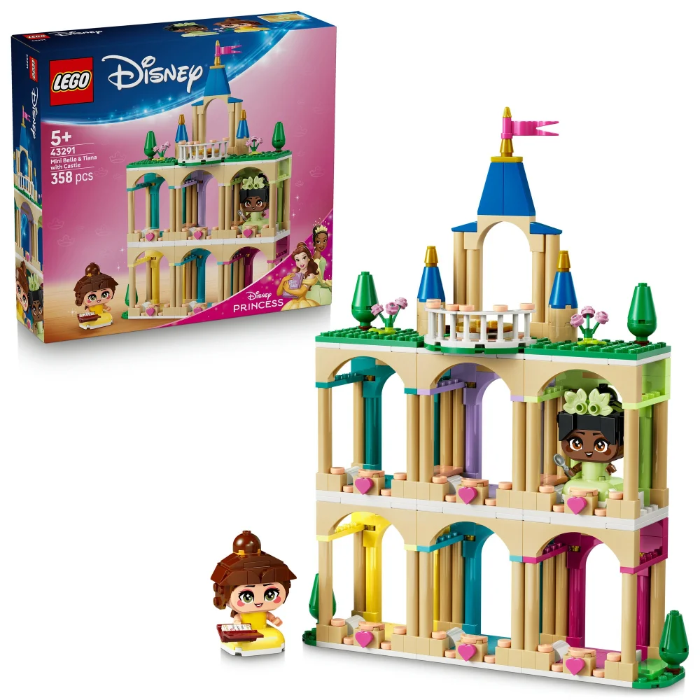 LEGO | Disney Princess Mini Belle & Tiana with Castle 43291 Afbeelding 1