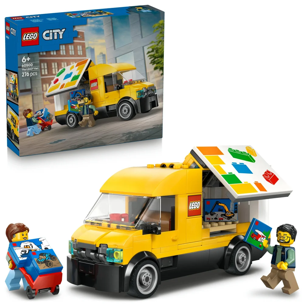 LEGO City: The LEGO Van Toy Building Set for Kids 60500 Afbeelding 1
