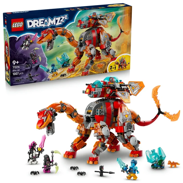 LEGO DREAMZzz 2in1 Dino Jet Dinosaur Building Toy 71514
