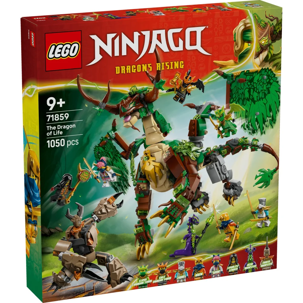 LEGO NINJAGO The Dragon of Life Figure Ninja Toy 71859 Afbeelding 1