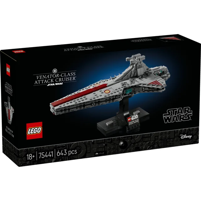LEGO Star Wars Venator-Class Attack Cruiser Model Kit 75441
