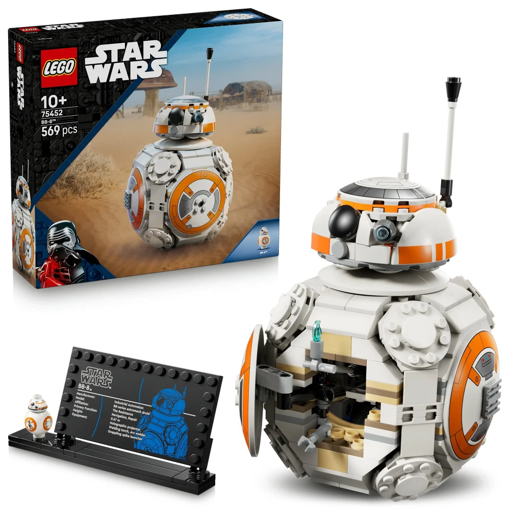 LEGO Star Wars BB-8 Astromech Droid Building Toy 75452 Afbeelding 1