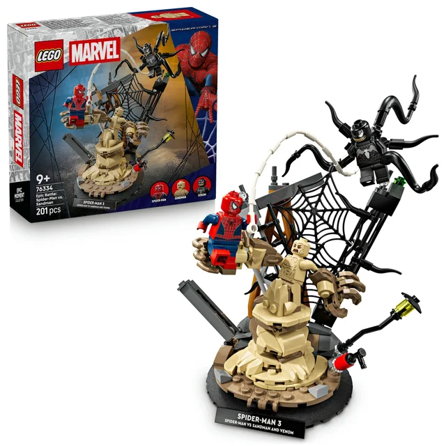 LEGO | Marvel Epic Battle: Spider-Man vs. Sandman Set 76334