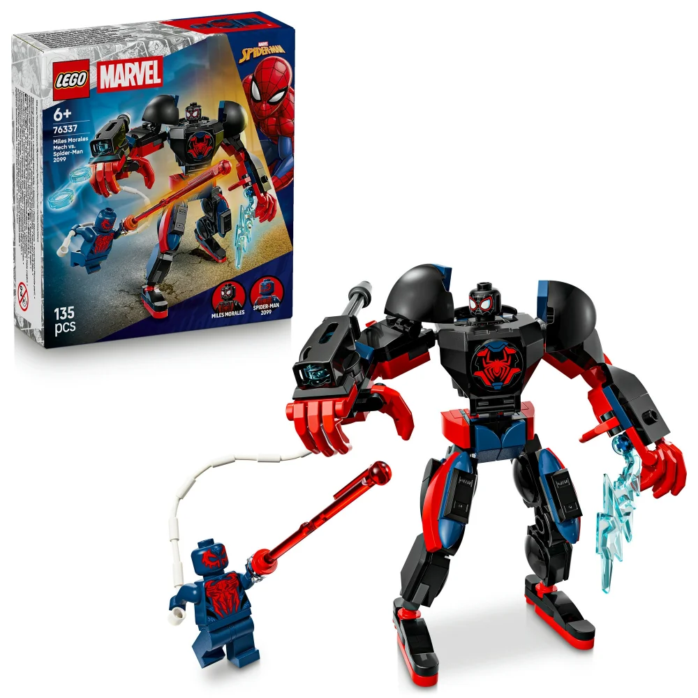 LEGO | Marvel Miles Morales Mech vs. Spider-Man 2099 76337 Afbeelding 1
