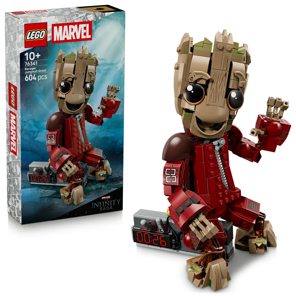LEGO | Marvel Ravager Jumpsuit Groot Building Toy 76341 Afbeelding 1