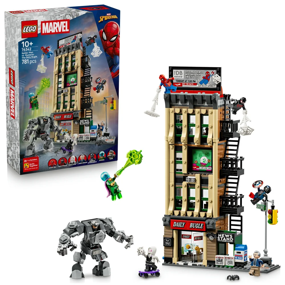 LEGO | Marvel Spider-Man vs. Mysterio: The Daily Bugle 76342 Afbeelding 1