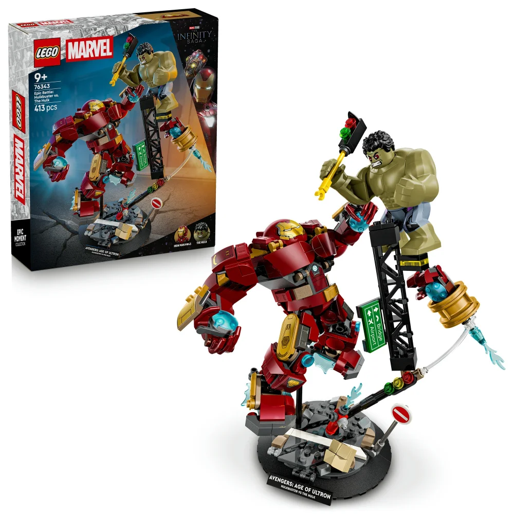 LEGO | Marvel Epic Battle: Hulkbuster vs. The Hulk Set 76343 Afbeelding 1