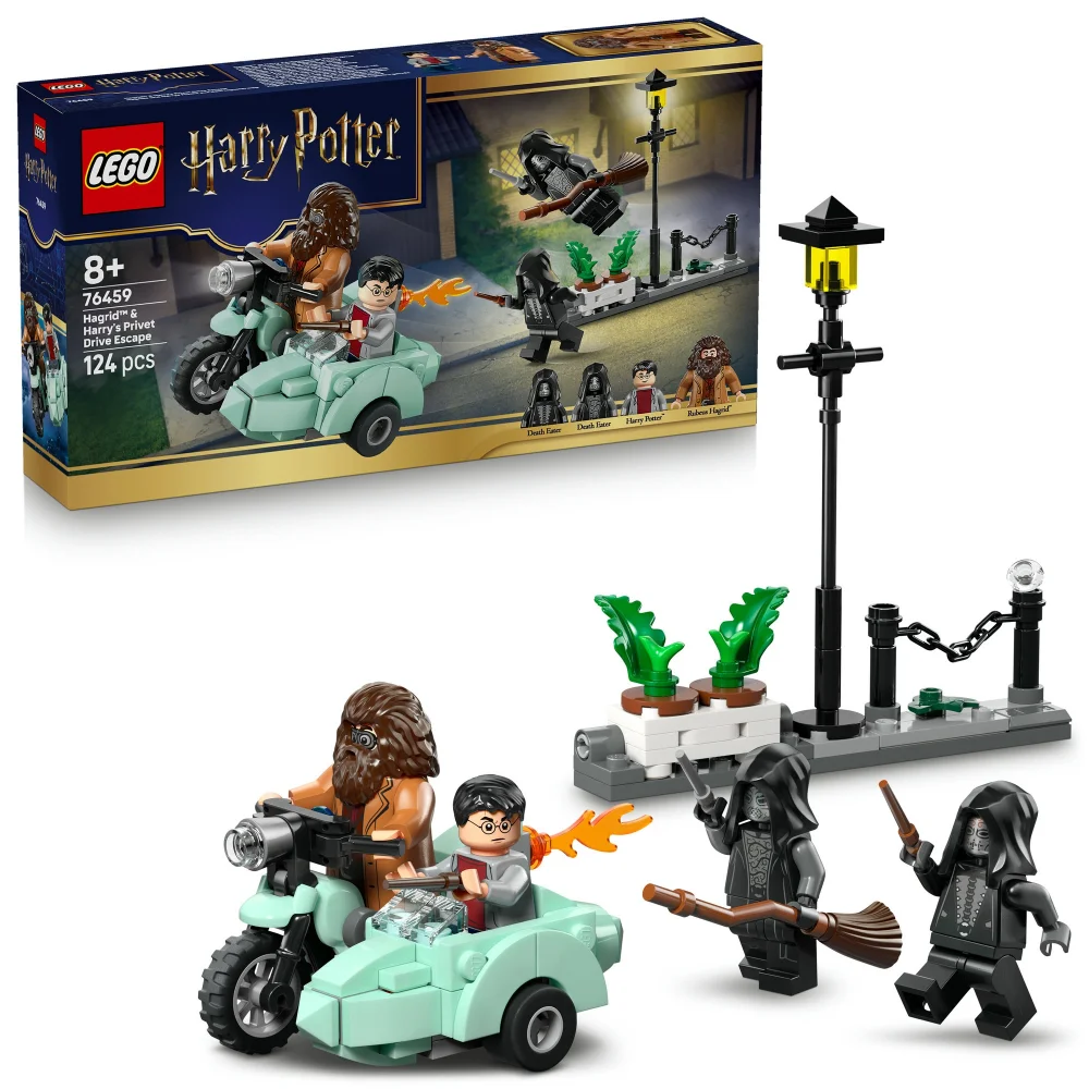 LEGO Harry Potter Hagrid & Harry’s Privet Drive Escape 76459 Afbeelding 1