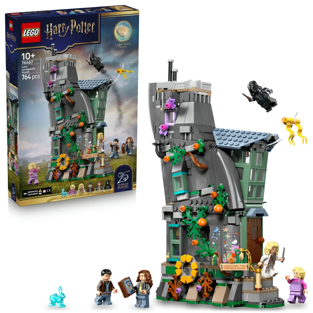 LEGO Harry Potter Luna Lovegood’s House Toy for Kids 76467 Afbeelding 1