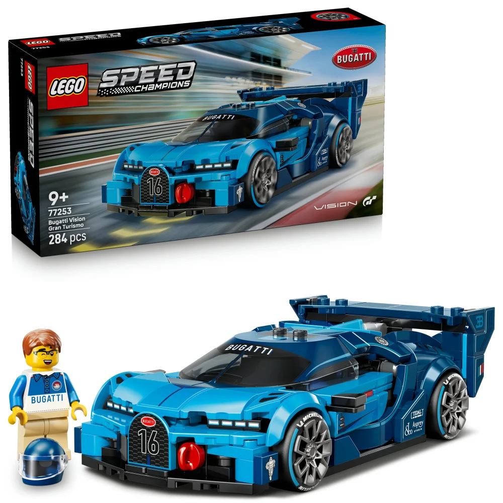 LEGO Speed Champions Bugatti Vision Gran Turismo Hyper Sports Car 77253 Afbeelding 1
