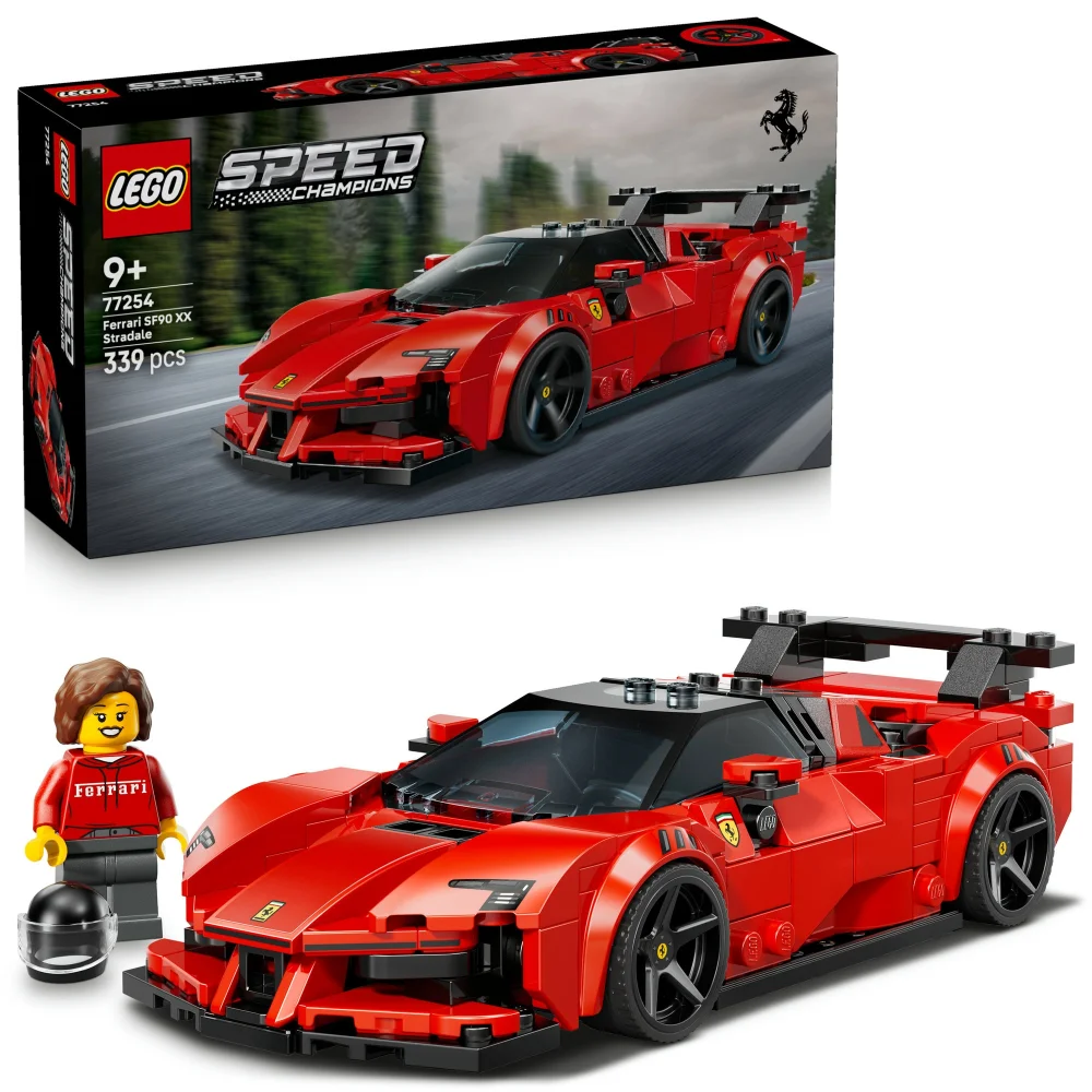 LEGO Speed Champions Ferrari SF90 XX Stradale Sports Car 77254 Afbeelding 1