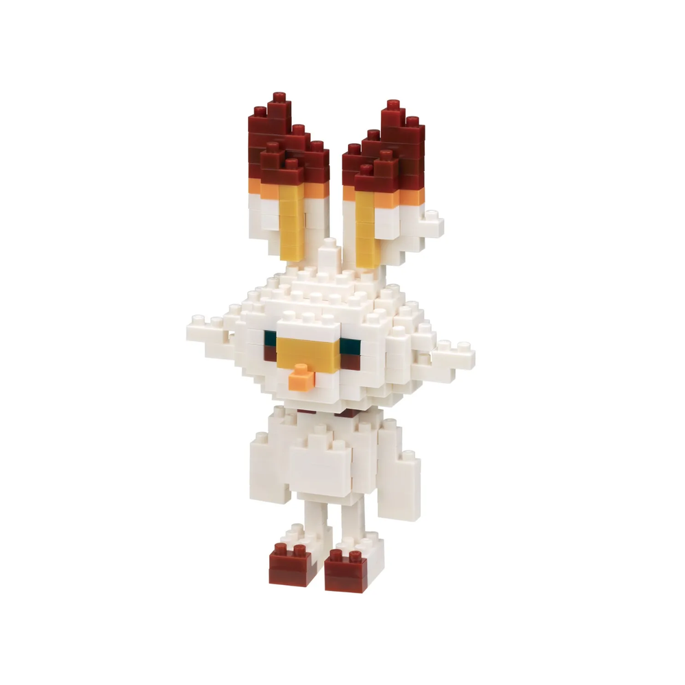Nanoblock - Pokemon - Scorbunny Afbeelding 1