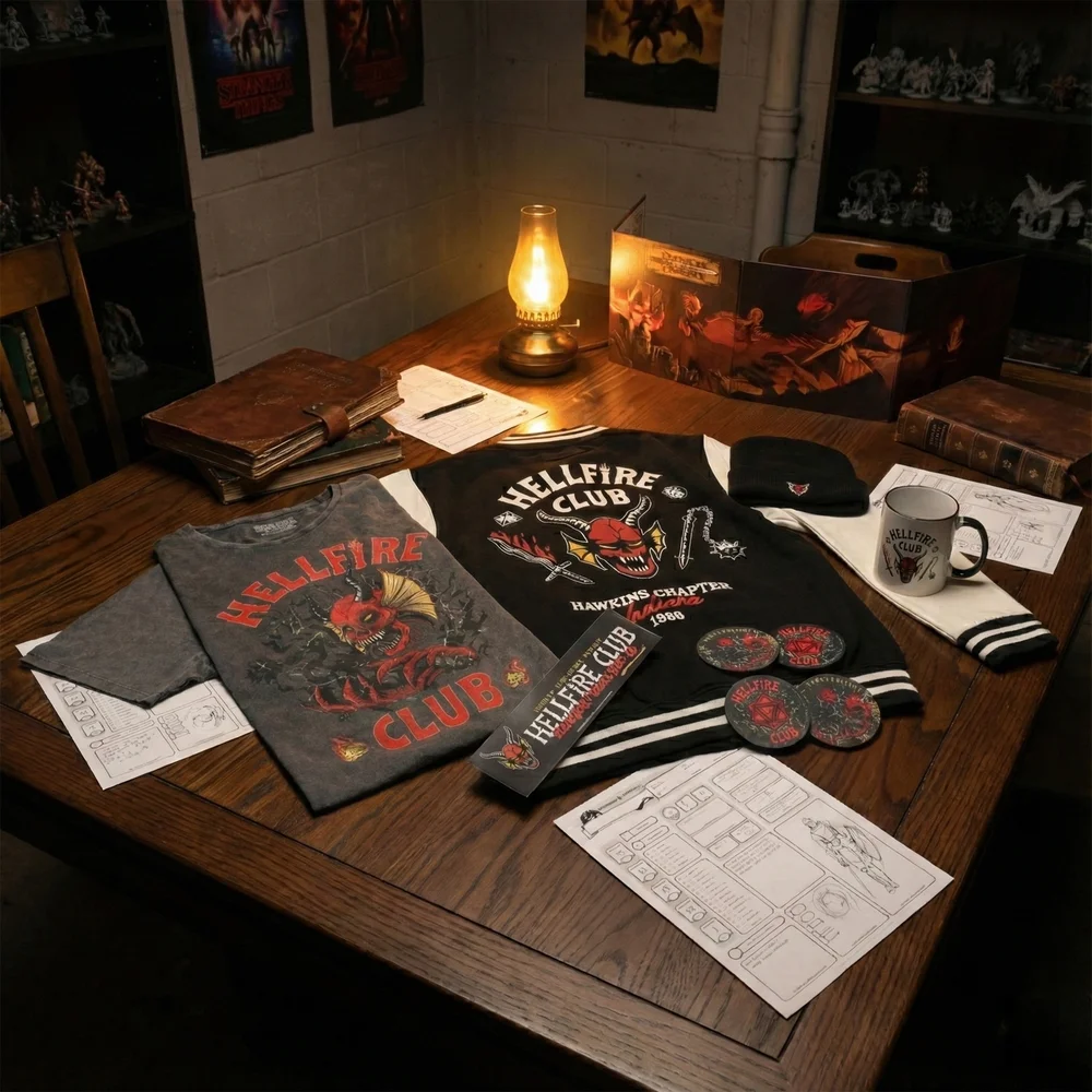 Stranger Things Limited Edition Hellfire Collector's Box - M Afbeelding 1