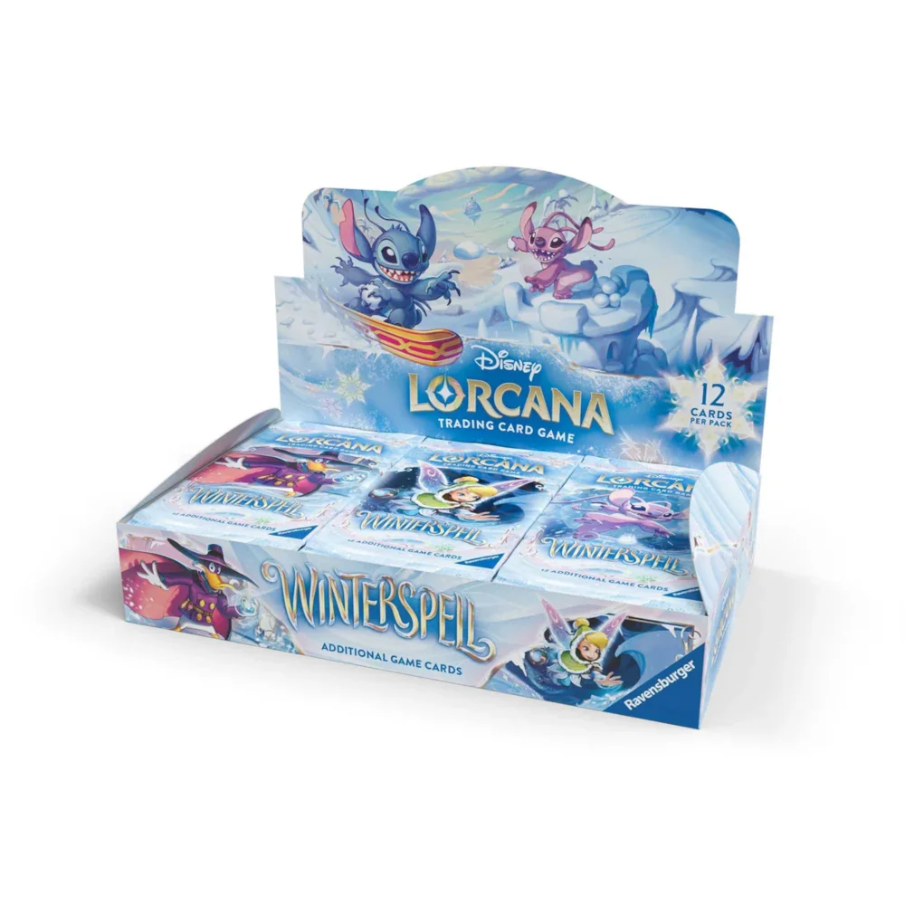 Disney Lorcana Trading Card Game Winterspell Booster Box (24 Packs) Afbeelding 1